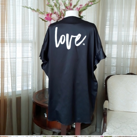 Victoria's secret black cami robe - Picture 8 of 8